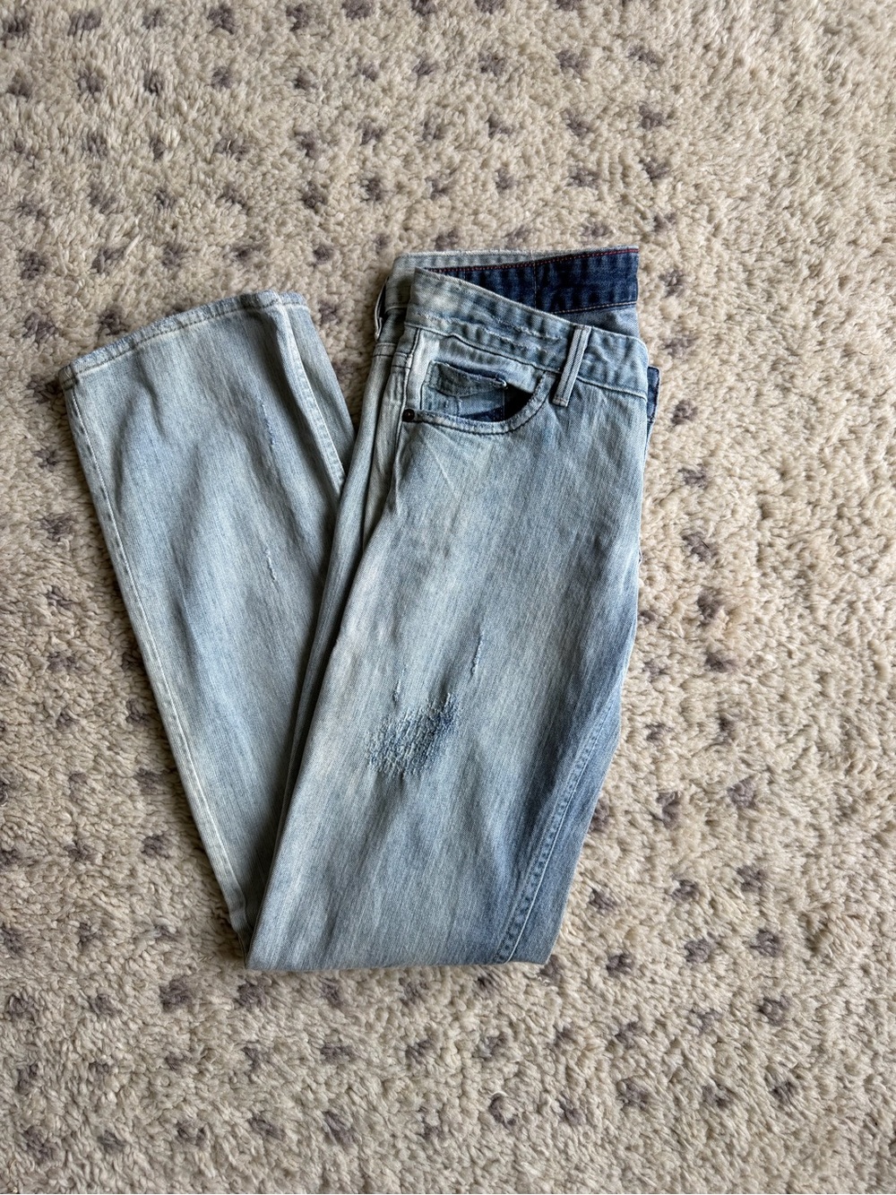Armani Exchange Light indigo Straight Women's Jeans